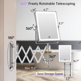 FASCINATE durable metal wall mount supports secure installation.