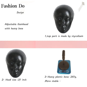 Fashion Do travel-friendly 2-pack set for on-the-go wig storage.