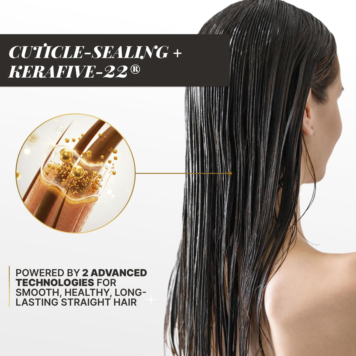 Fashion Gold deep hydration hair mask jar for renewed softness and shine.