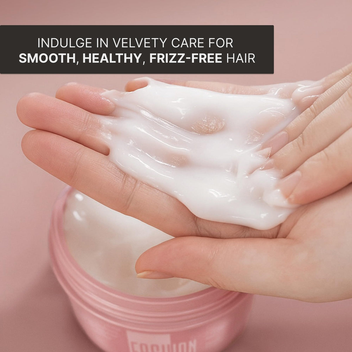 Fashion Gold Hair Mask color-treated safe label for chemically processed hair.