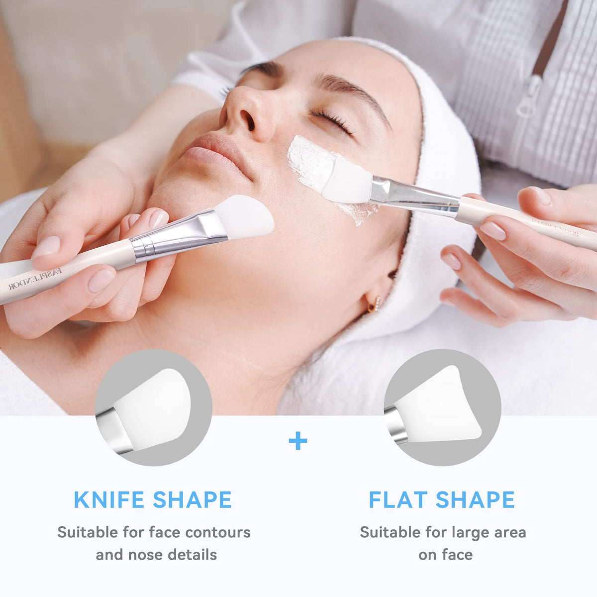 fasplendor 300cc bowl for small, precise mask mixtures and quick cleanups