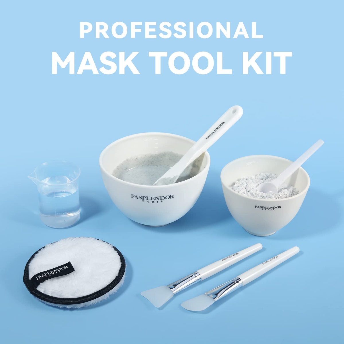 fasplendor 500cc bowl ideal for larger mask batches and even mixing