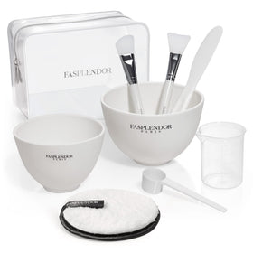 fasplendor face-mask mixing bowl set overview for organized at-home skincare routines