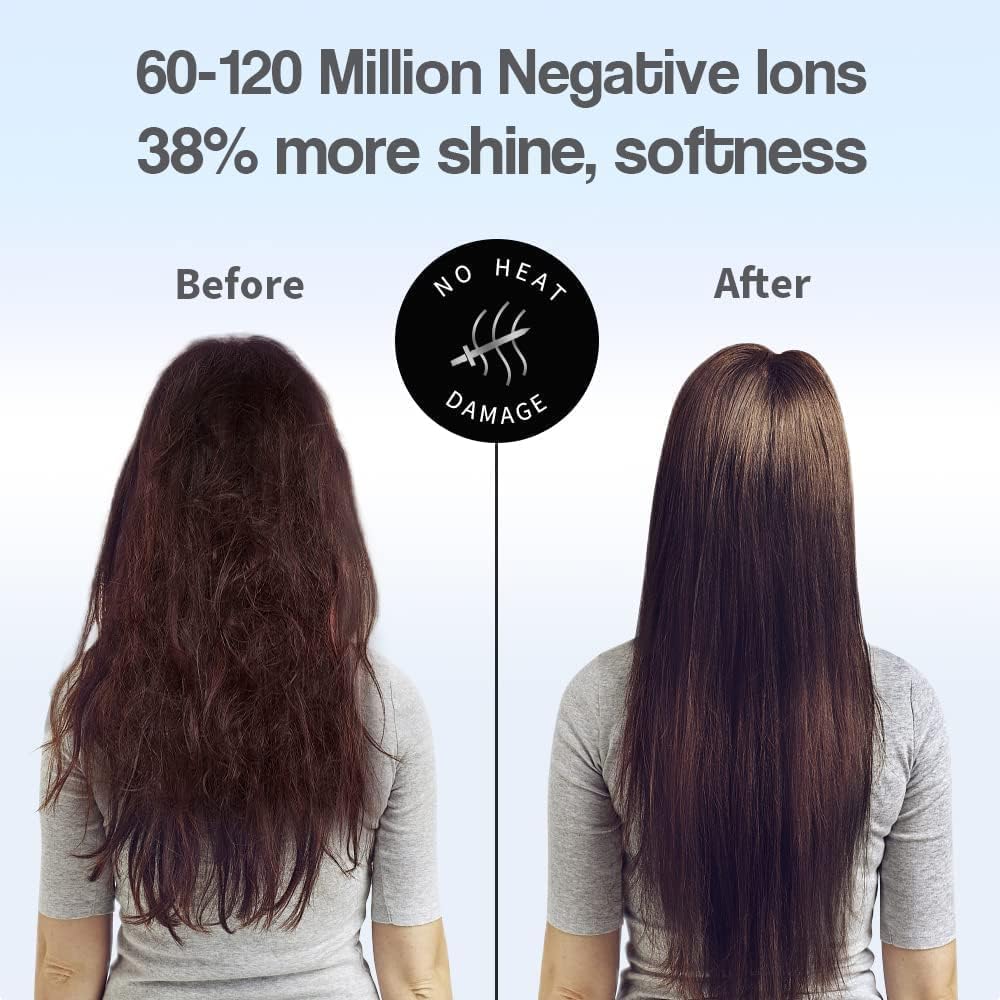 Faszin Ionic Salon Hair Dryer nozzle directs airflow for fast drying and smoothing.