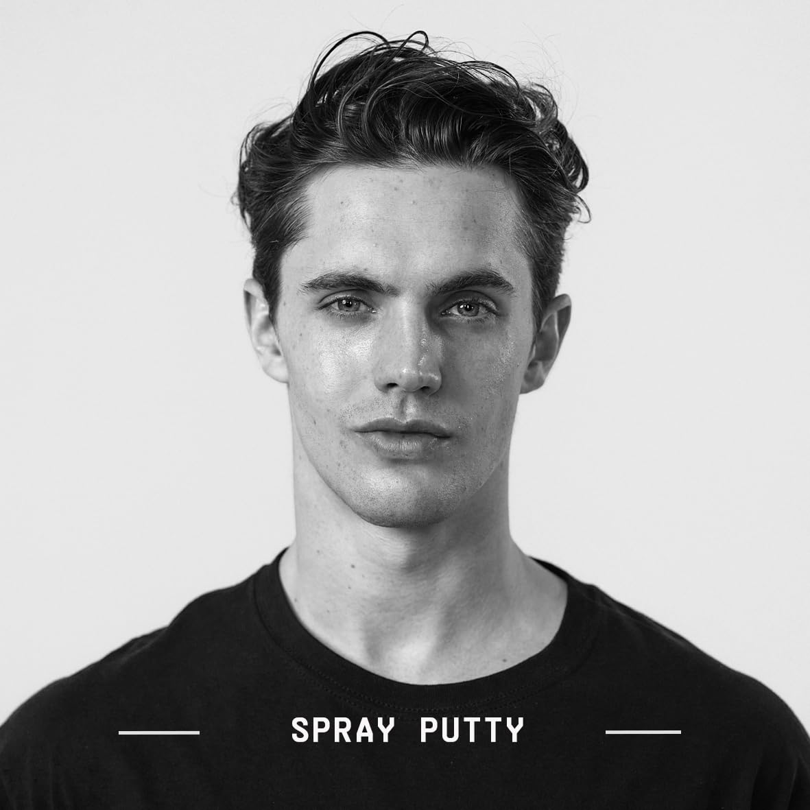 Fatboy Hair Spray Putty application creates a tousled, gritty texture for casual styles.