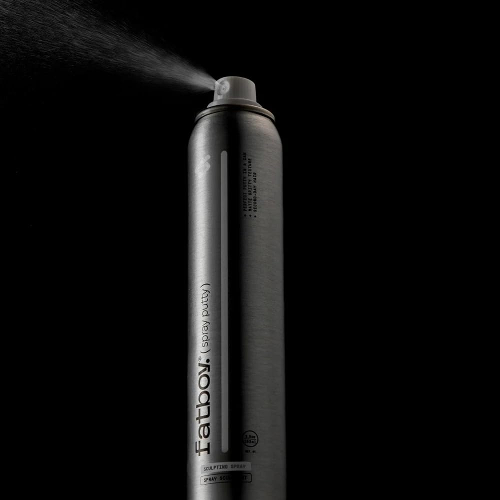 Fatboy Hair Spray Putty is color-safe and sulfate-free for everyday styling.