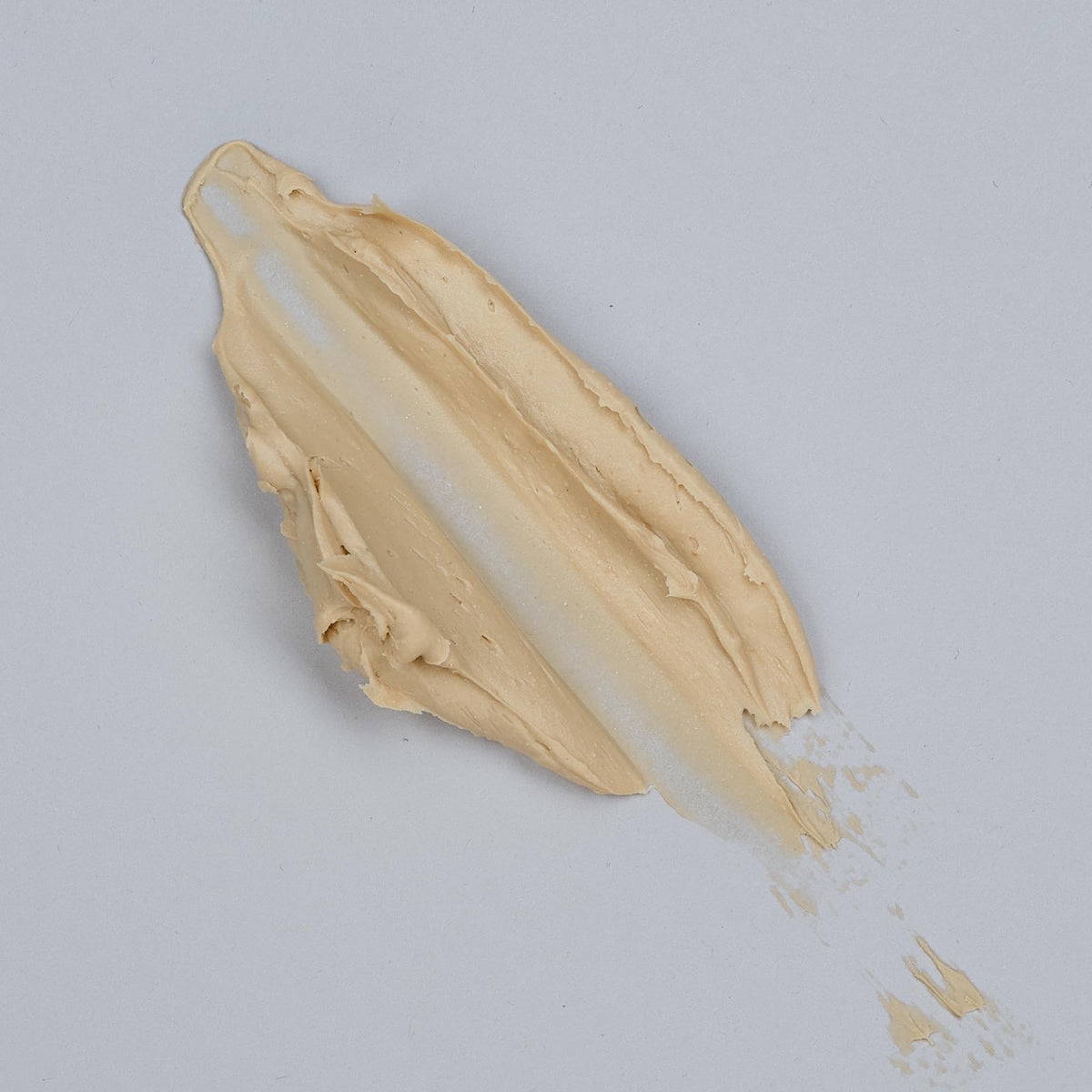 Styled hair with Honey Putty showing natural finish.