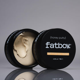 Fatboy Honey Putty ingredients, Manuka honey and paw paw, promote moisture.