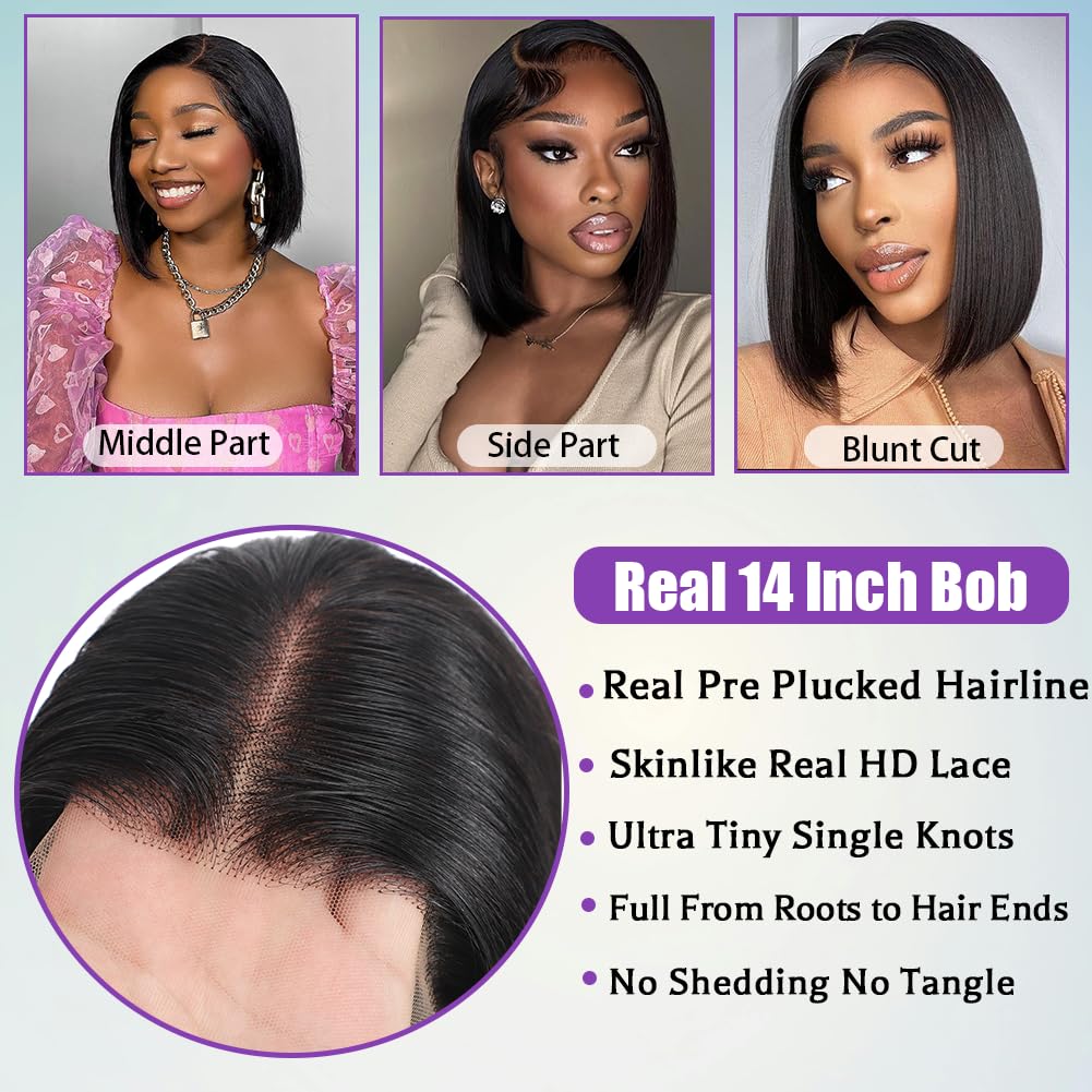 FATIAO 180 density bob wig for fuller volume