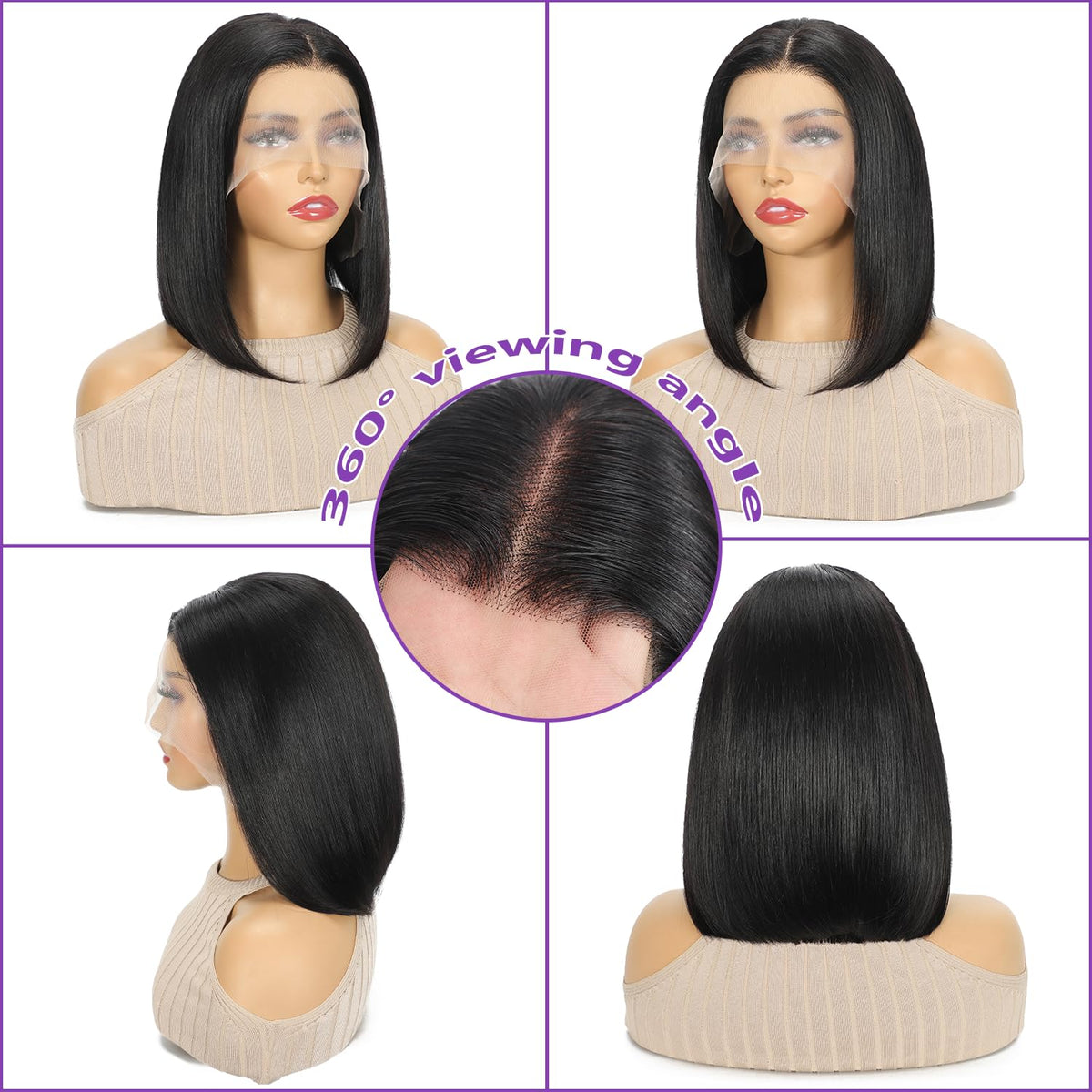 FATIAO invisible bleached knots for a natural look
