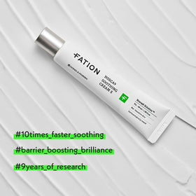 Fation NOSCA9 rapid-some technology illustration shows fast absorption into skin