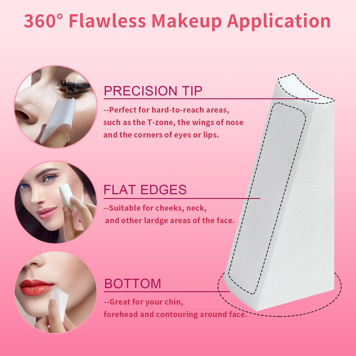 Fauxomor hydrophilic polyurethane sponge feels soft on the skin.