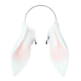Faylay bunny ears headband for cosplay, soft fur and comfortable wear.