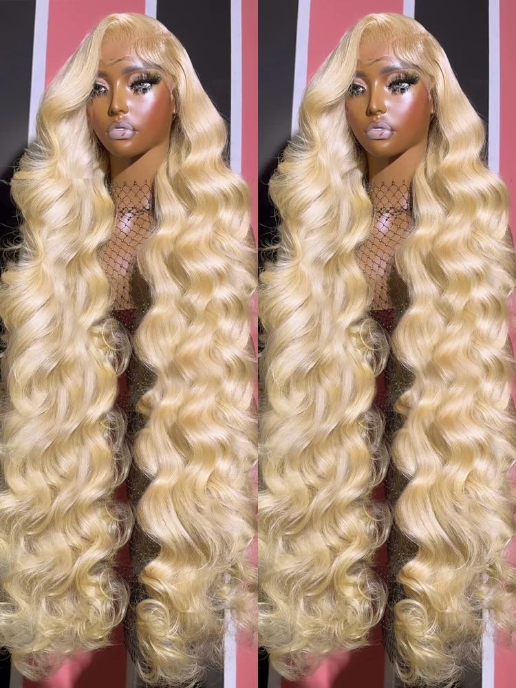 Fayniss 613 blonde wig lace front detail showing natural hairline