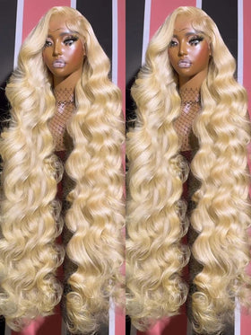 Fayniss 613 blonde wig lace front detail showing natural hairline