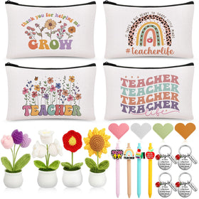 Fayoo cosmetic bag image shows a durable canvas organizer for daily classroom use.