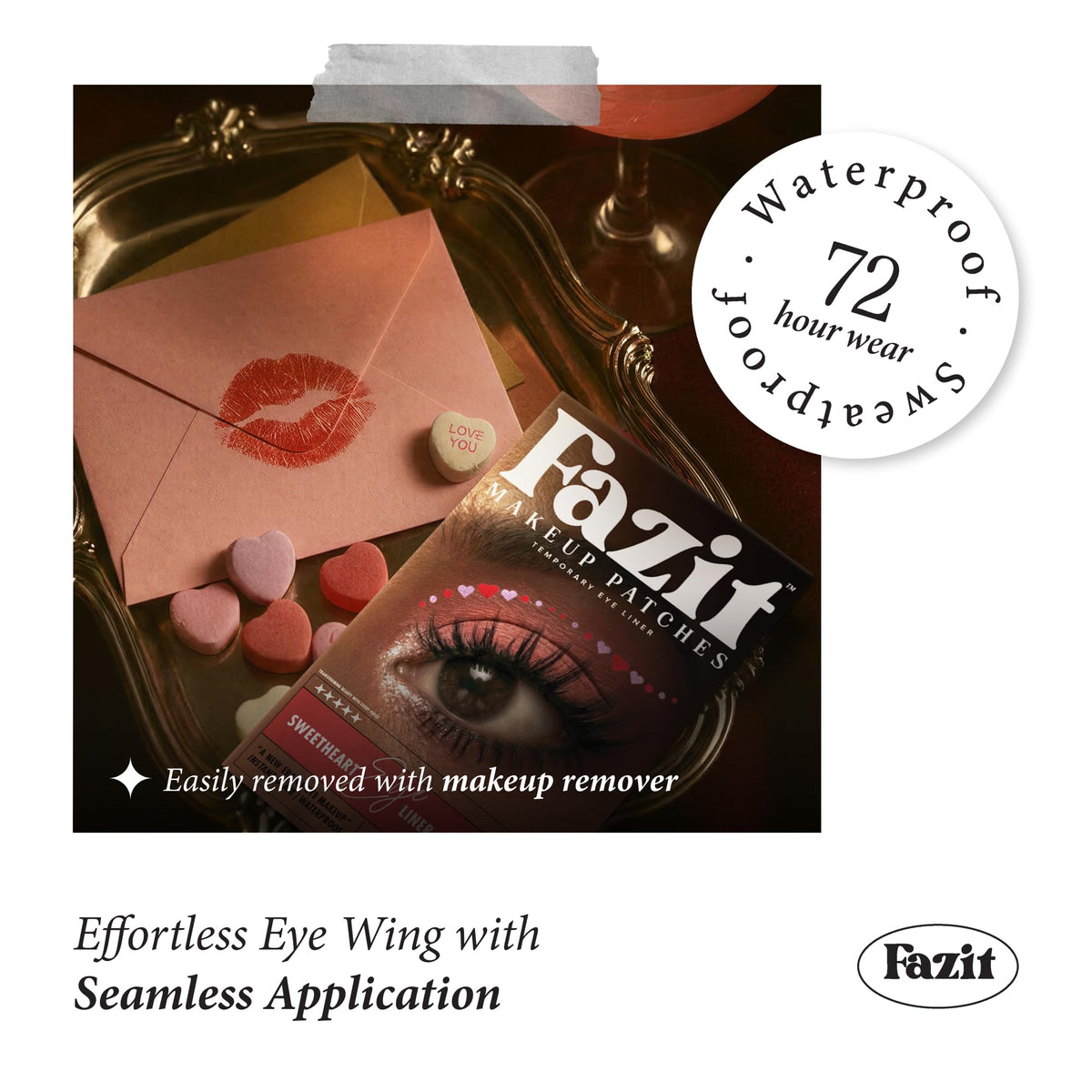 Fazit easy application eye patches simplify your makeup in minutes