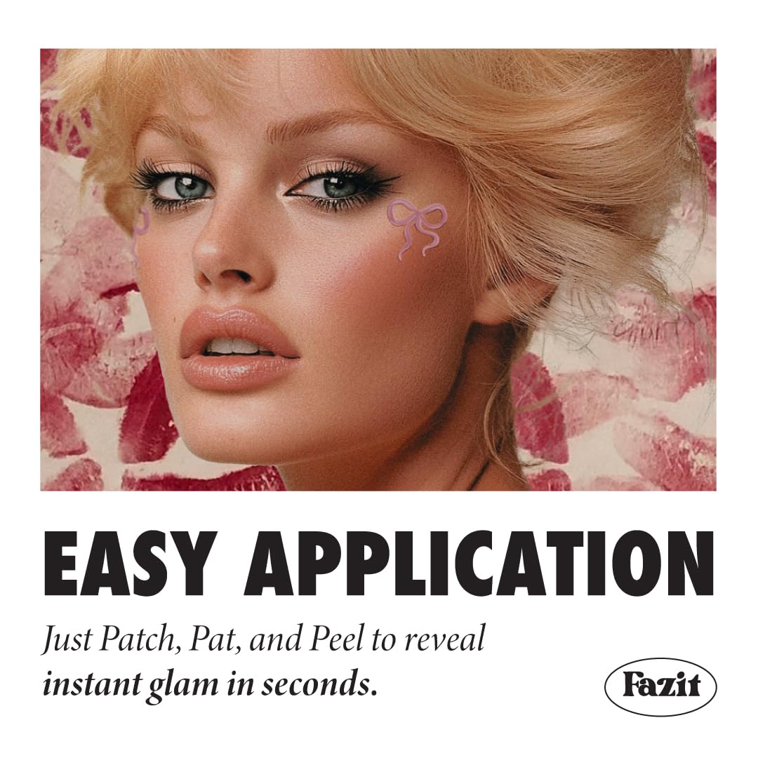 Fazit Cupid Bow Speckles patches demonstrate long-lasting wear for daily looks.