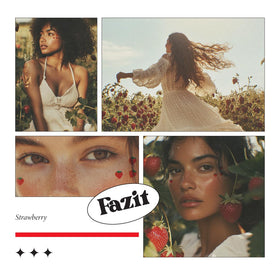 Fazit Makeup Patches Closeup Eyes Glitter Detail for a shimmering eye accent.