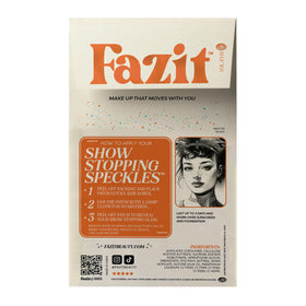 Fazit Makeup Patches glitter speckles on the face for festival-ready style.
