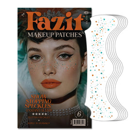 Fazit Makeup Patches show-stopping speckles add playful shimmer to your look.