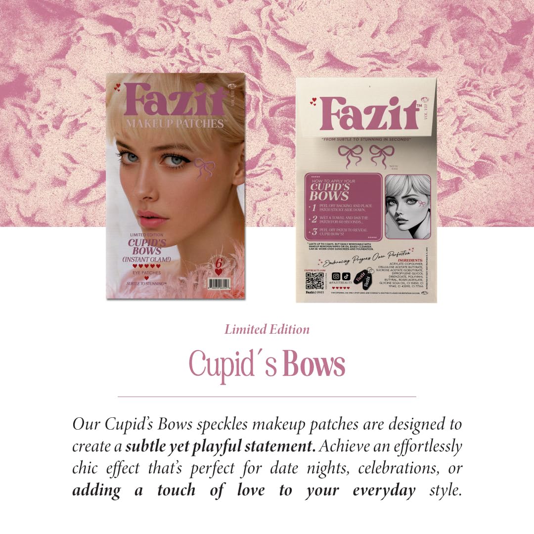 Fazit packaging displays the patches neatly for easy at-a-glance shopping.