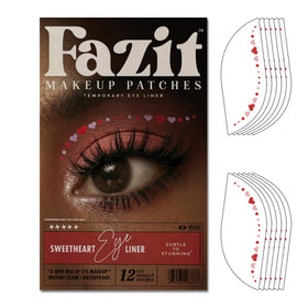 Fazit Sweetheart Wing Eye Patches glow up your look with long lasting sparkle