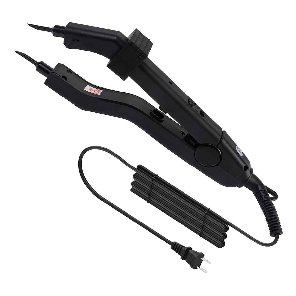 FBLJM keratin fusion heat tool with ultra-slim plates for precise K-Tip bonding