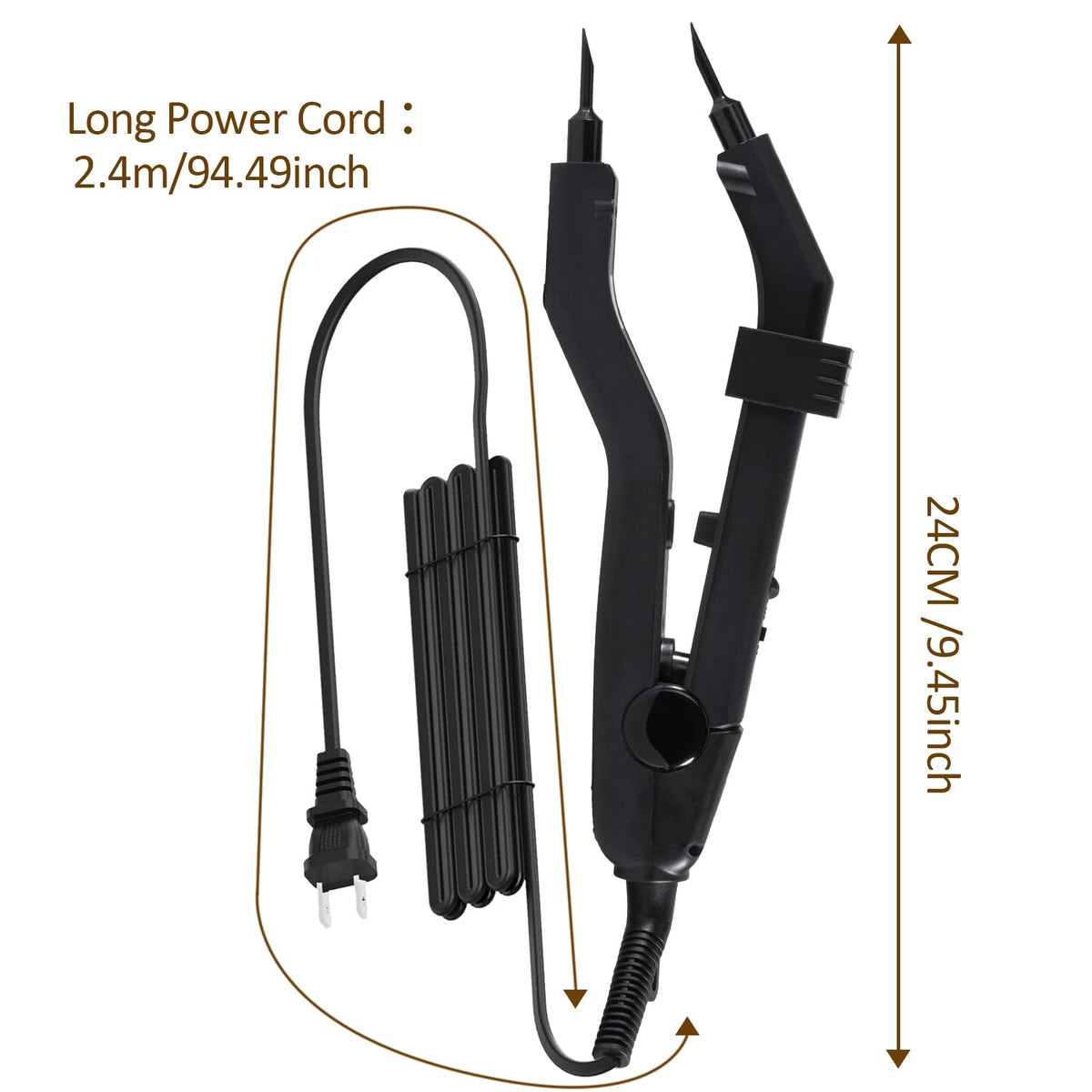 FBLJM 360-degree swivel cord reduces tangling for smooth movements