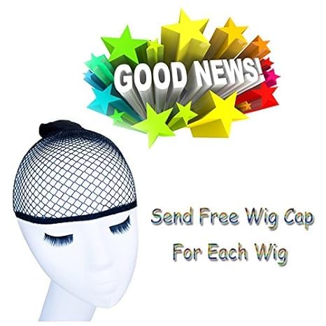 FCHW-wig angle view shows natural silhouette and fit