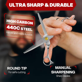 Fcoget 31-tooth thinning blades deliver seamless layer blending