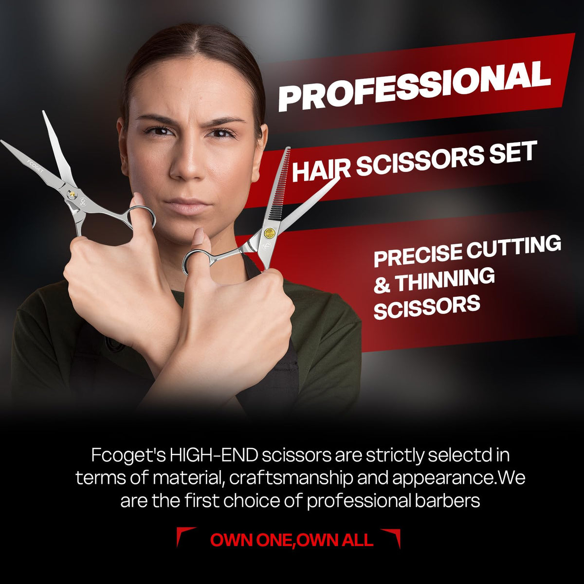  Fcoget gift box accessories deliver ready salon toolset for gifting stylists or students.