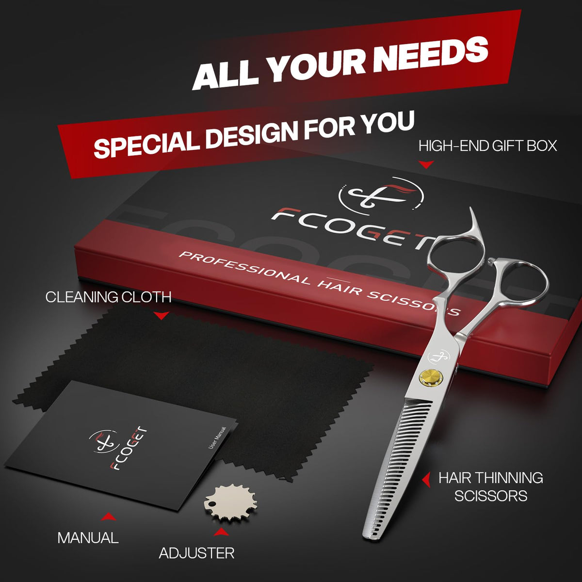 Fcoget luxury gift packaging ideal for stylists and graduates
