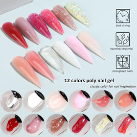 Fcozpjk dual nail forms for clean extensions and precise shaping