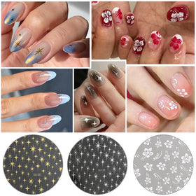 Fcozpjk glitter nail polish collection adds sparkle to designs.