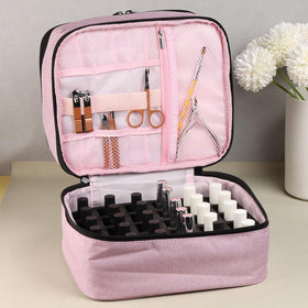 Fcozpjk small tool pockets hold clippers files and brushes.