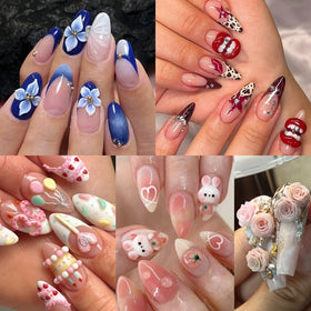 Fcozpjk UV LED curing process for durable nail art finish.