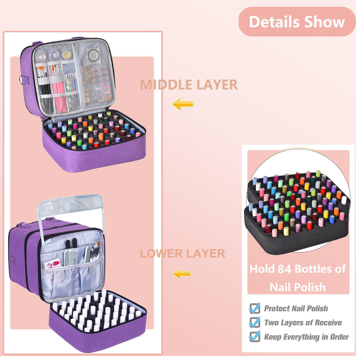 FCQQYWZ PU leather finish adds durability and easy cleaning.