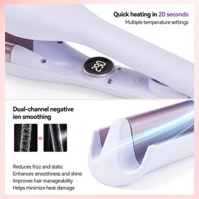 FCSELFLESS ionic technology reduces frizz and flyaways.