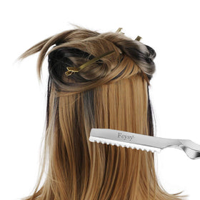 Fcysy barber cape and neck duster aiding clean, mess-free cutting sessions