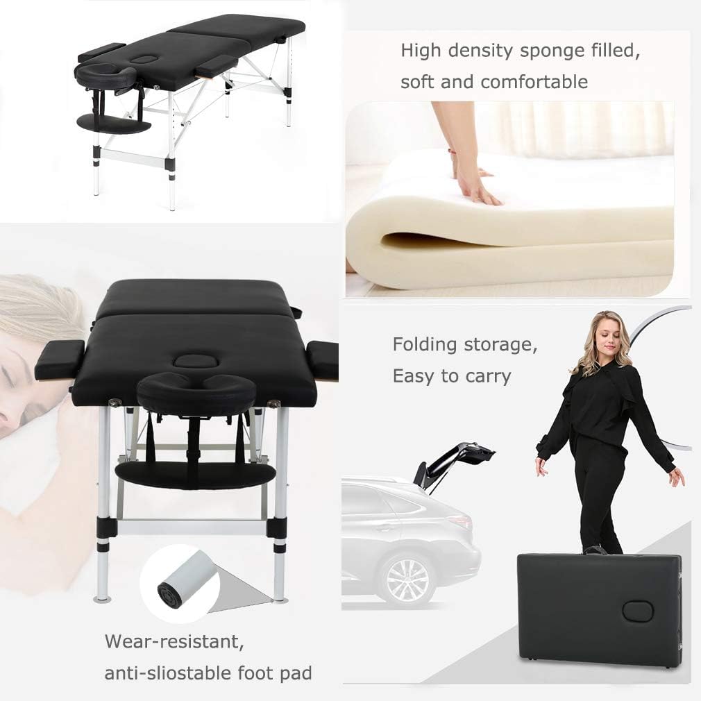 FDW massage table carry case enables easy transport to appointments