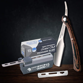 Feather Artist Club handle compatibility ensures seamless blade swaps.