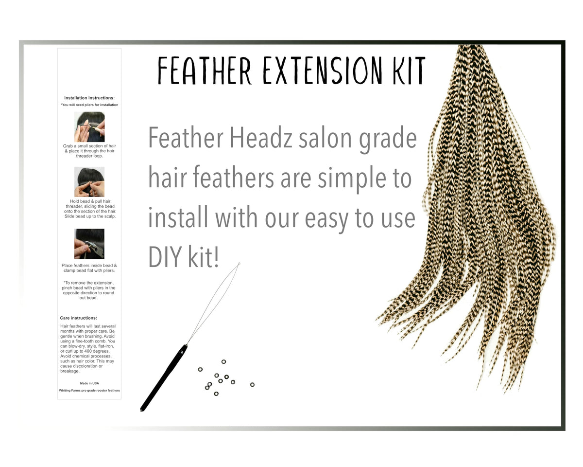 Feather Headz USA-made packaging highlights quality from a woman-owned brand