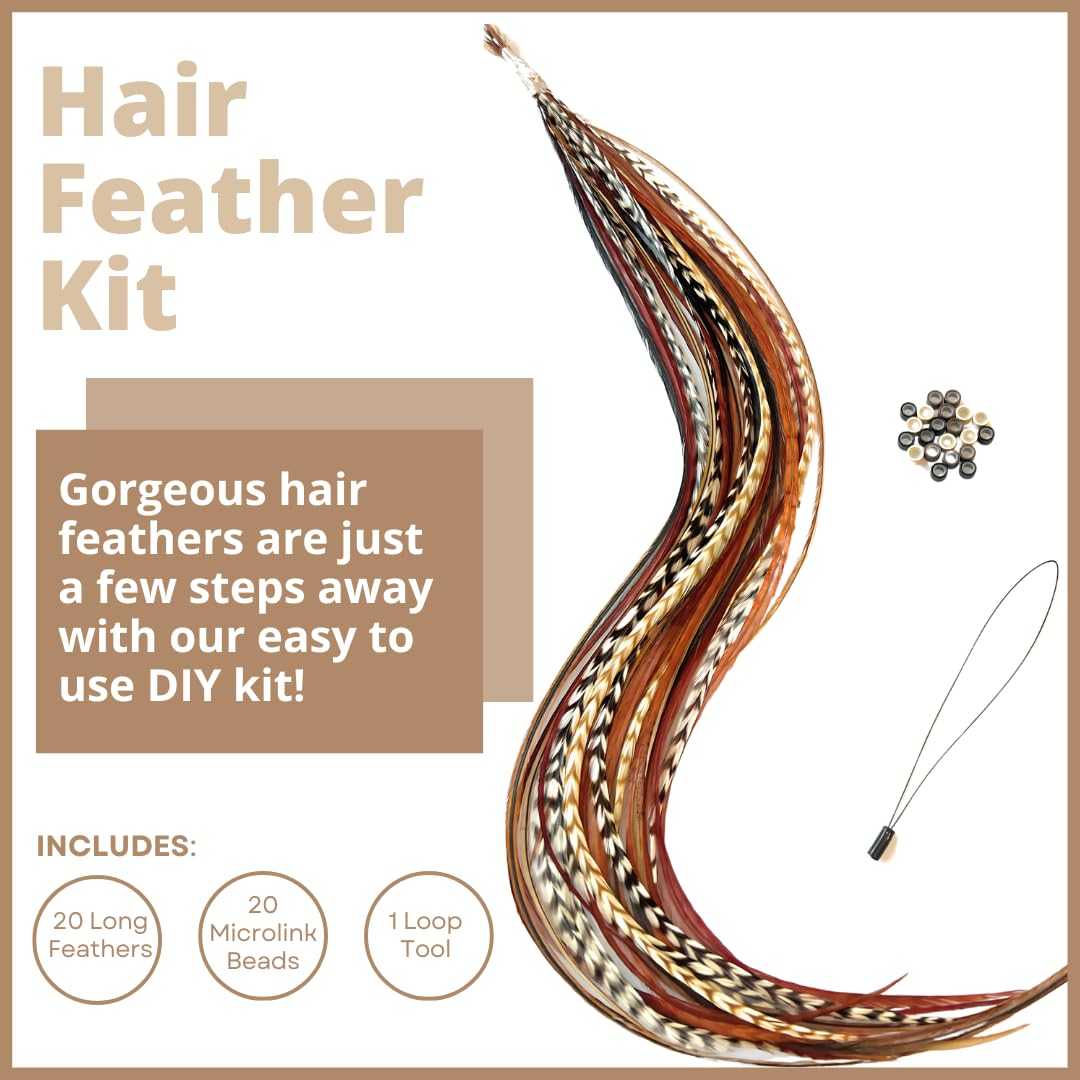 Feather Lily beads and loop tool enable easy at-home installation.