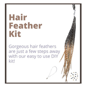 Feather Lily real rooster feathers designed to last with proper care.