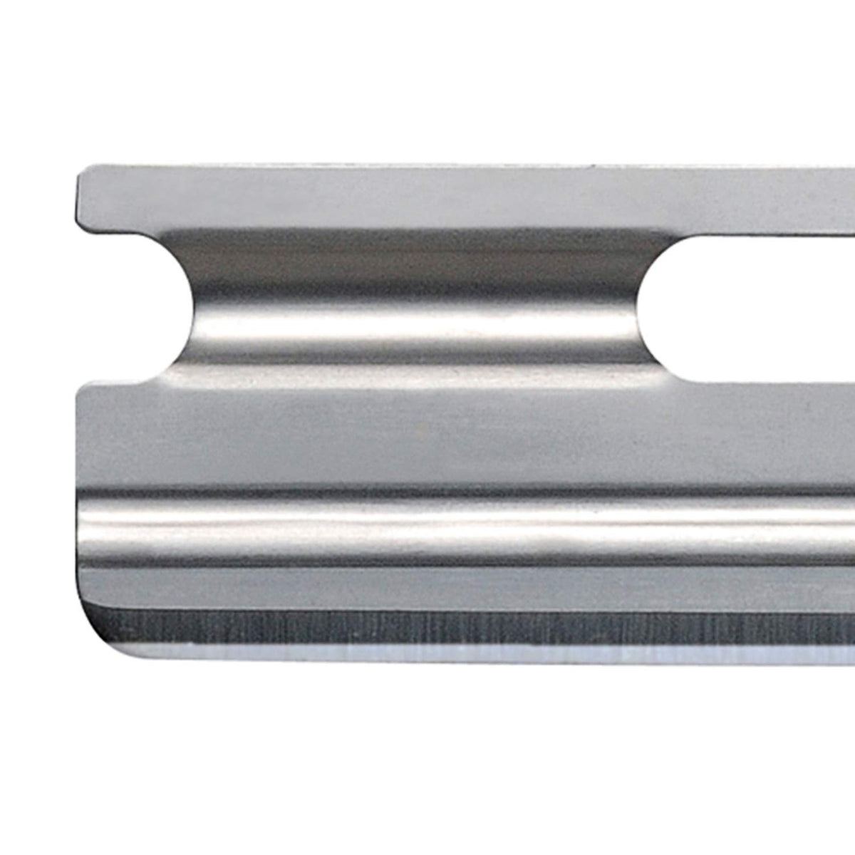 Feather Plier Blades in-use glide captures effortless shaving motion