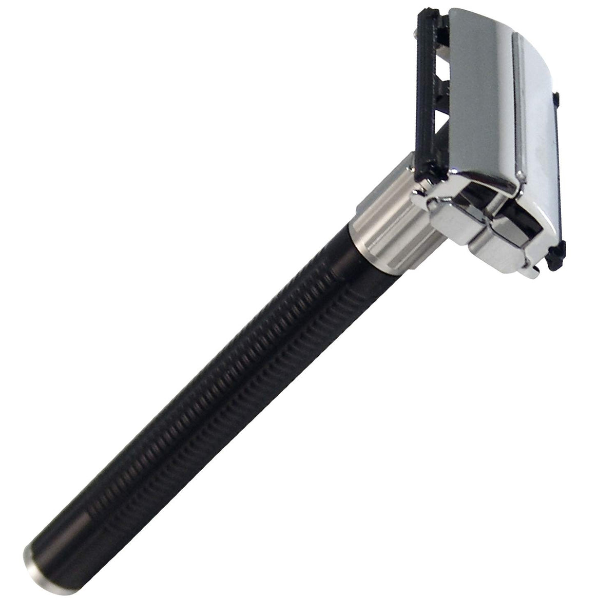 Feather Popular Double Edge Safety Razor handle with secure grip for precise shaving.