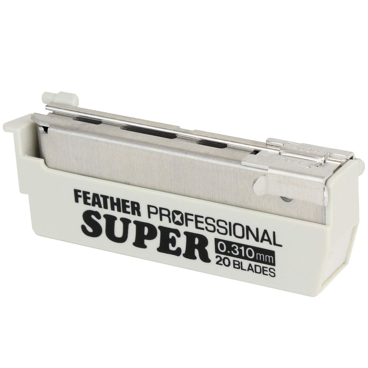 Feather ProSuper one-touch disposal system for safe blade handling