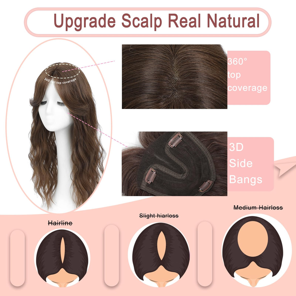 FebFeb hand-tied breathable topper close-up highlights natural texture.