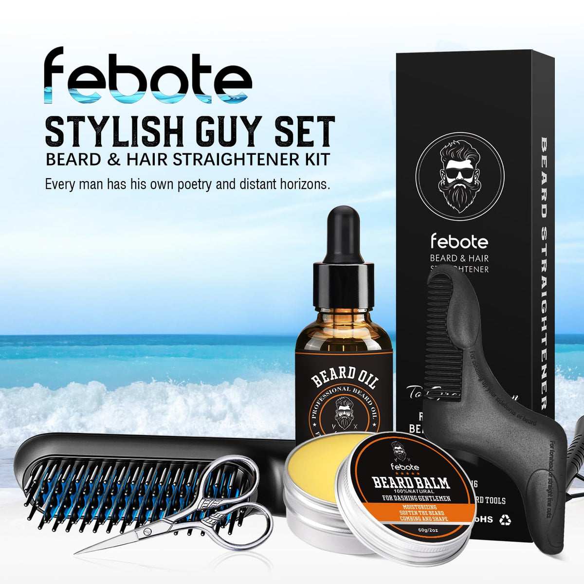 FEBOTE no-scald technology protects skin and hair during grooming